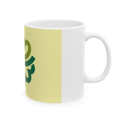 Flag of Kikugawa Shizuoka (Japan) White Coffee Mug - Go Mug Yourself