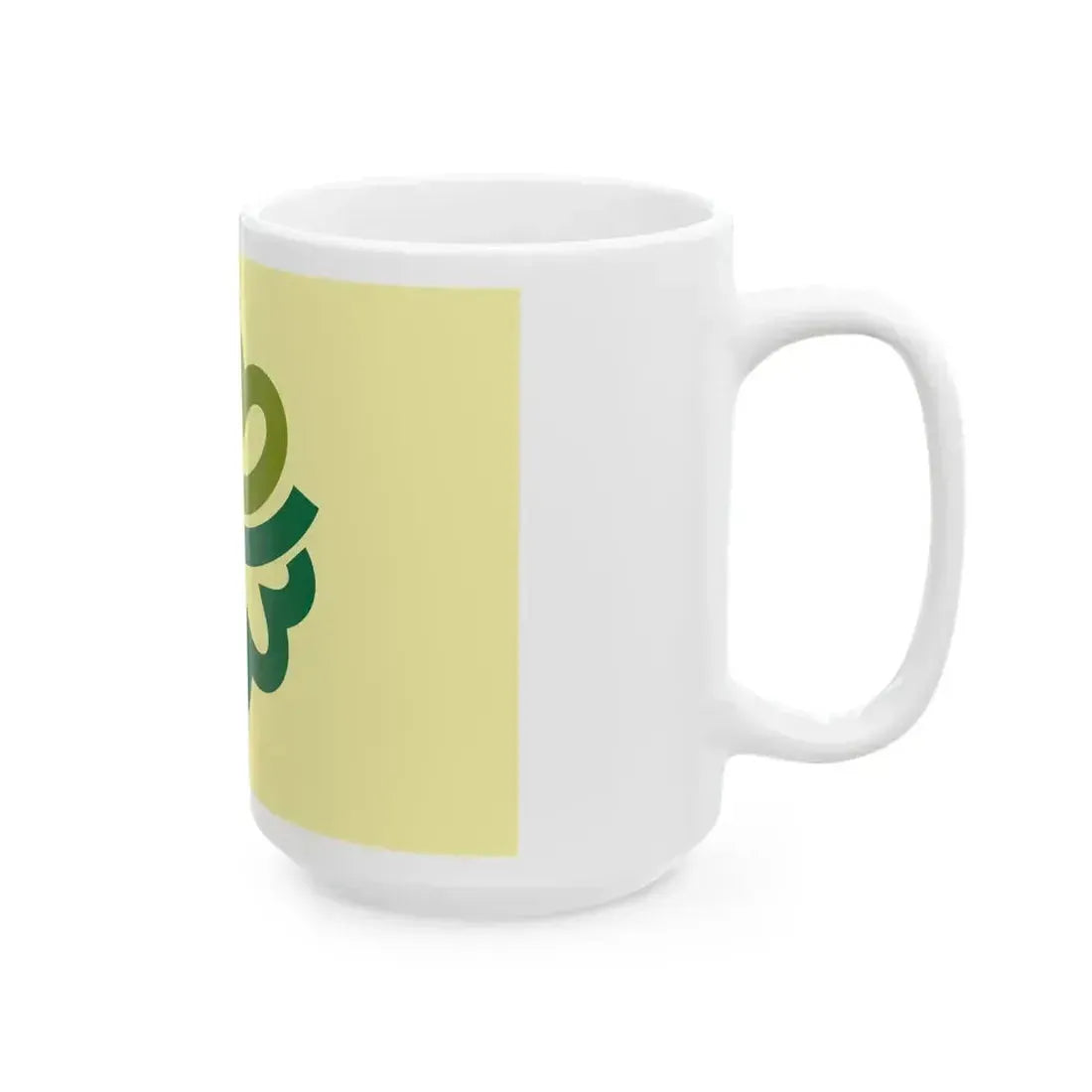 Flag of Kikugawa Shizuoka (Japan) White Coffee Mug - Go Mug Yourself