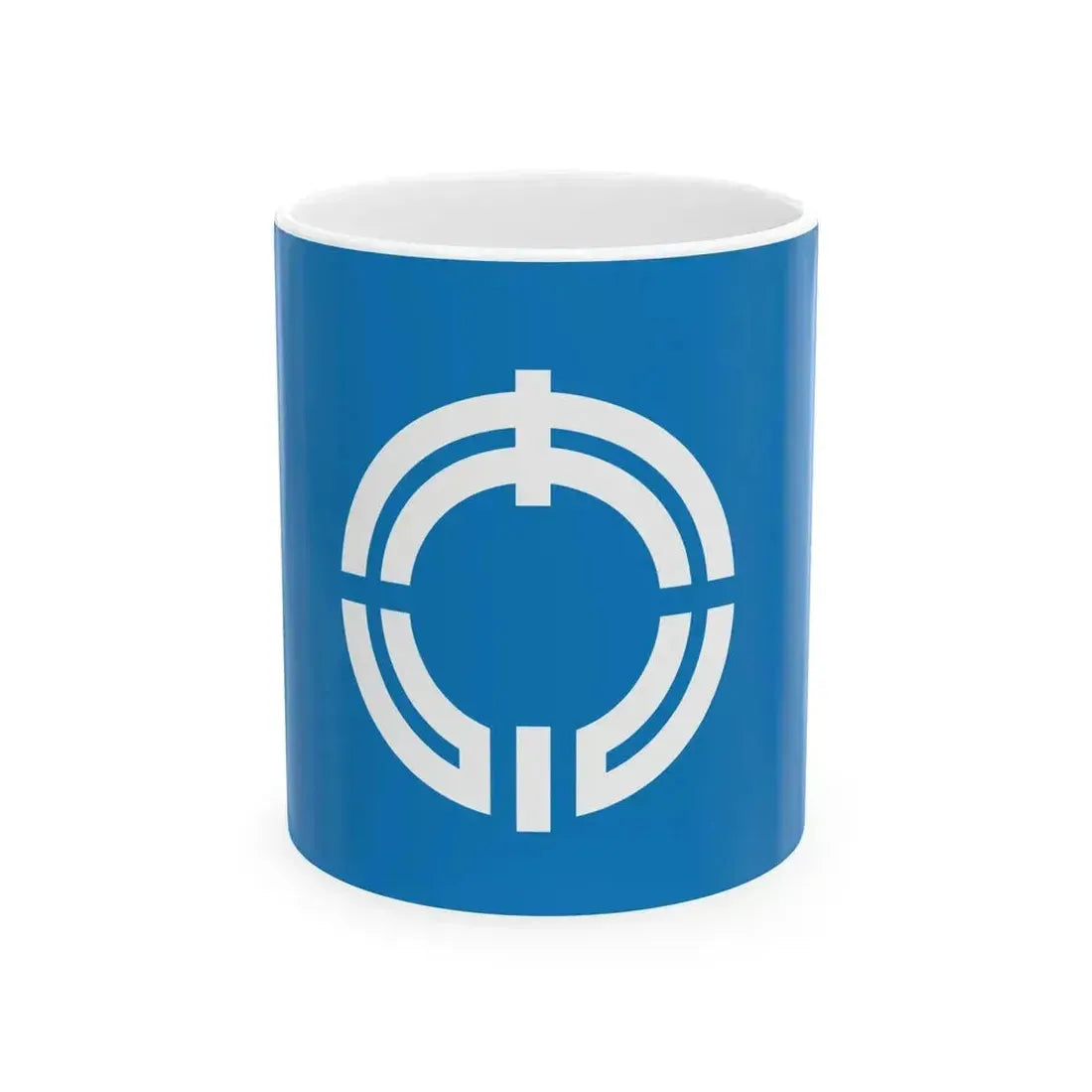 Flag of Kikusui Kumamoto 1994-2005 (Japan) White Coffee Mug 11oz - Go Mug Yourself