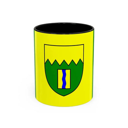Flag of Kimberley British Columbia Canada - Accent Coffee Mug 11oz Black - Go Mug Yourself
