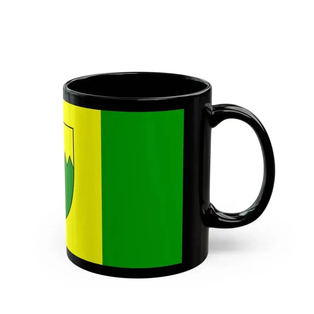 Flag of Kimberley British Columbia Canada - Black Coffee Mug - Go Mug Yourself