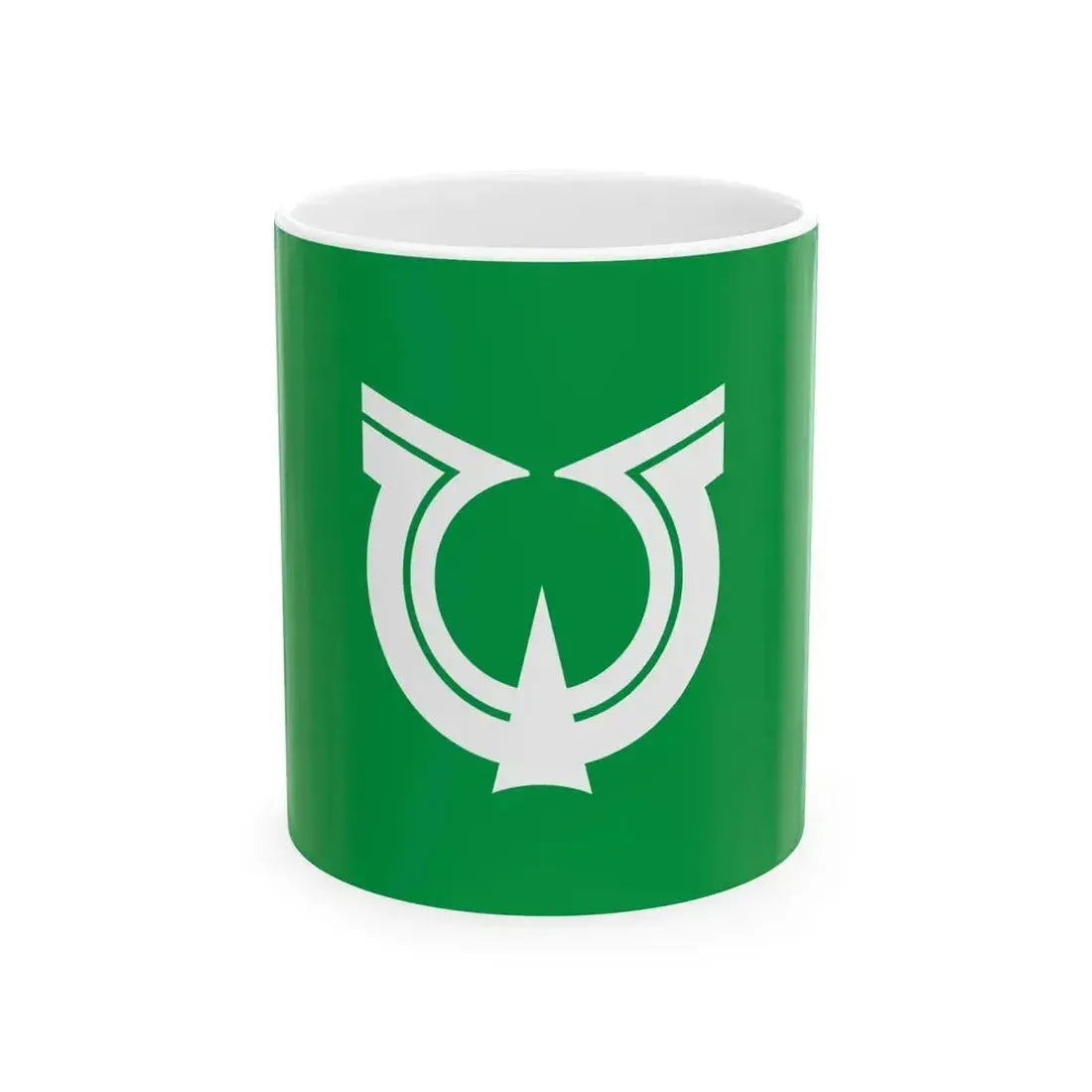 Flag of Kimitsu Chiba (Japan) White Coffee Mug 11oz - Go Mug Yourself