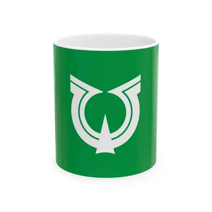 Flag of Kimitsu Chiba (Japan) White Coffee Mug 11oz - Go Mug Yourself