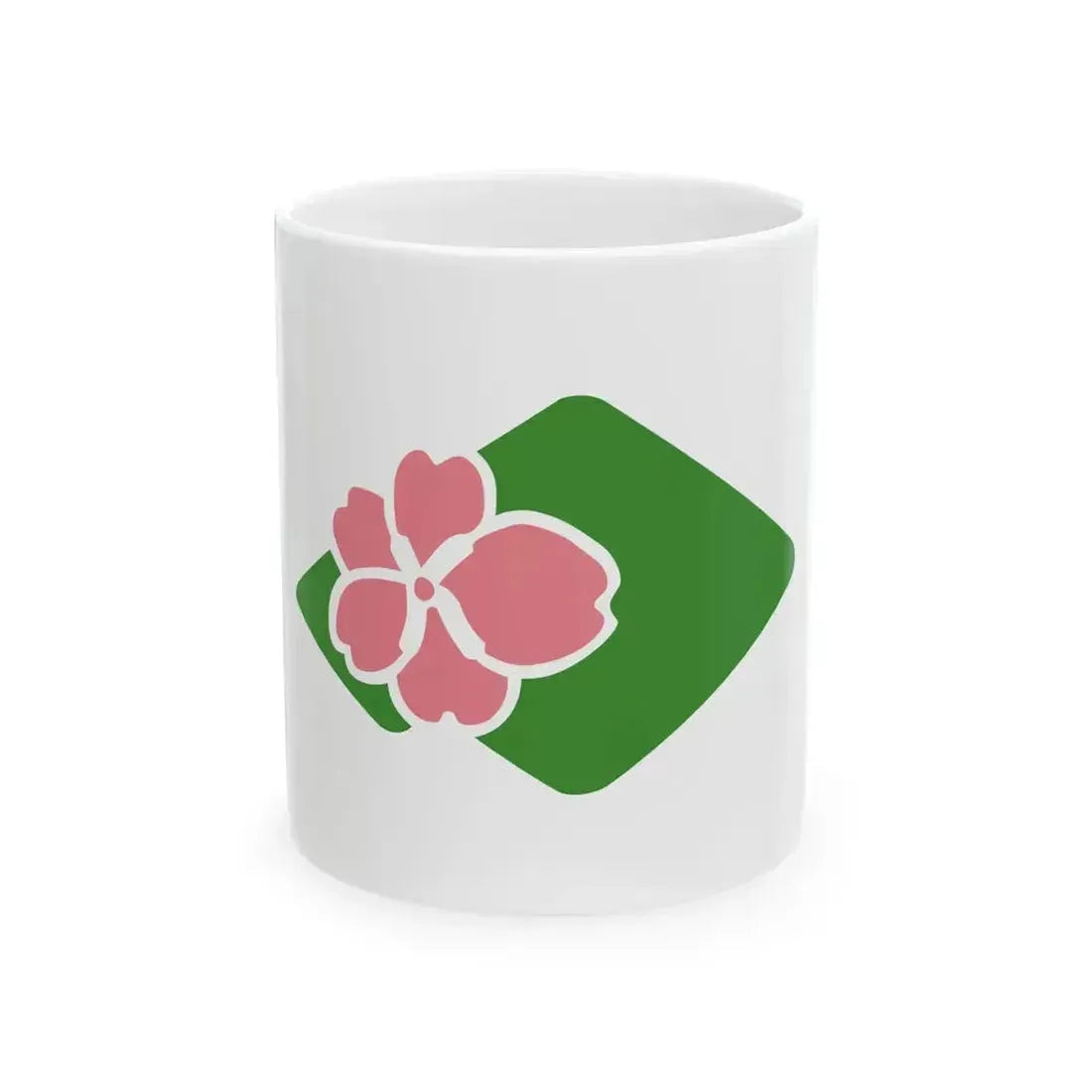 Flag of Kimobetsu Hokkaido (Japan) White Coffee Mug 11oz - Go Mug Yourself