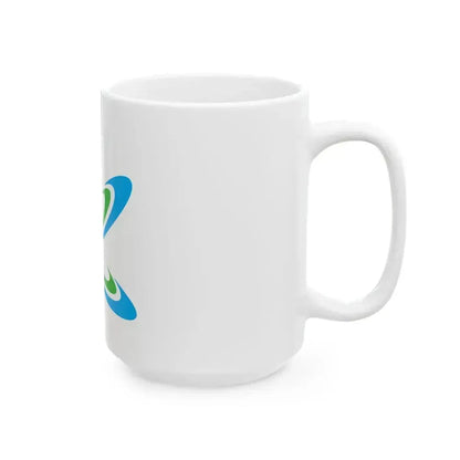 Flag of Kimotsuki Kagoshima (Japan) White Coffee Mug - Go Mug Yourself