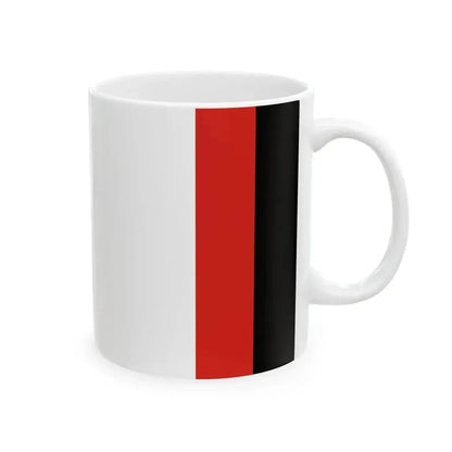 Flag of Kincsesbanya (Hungary) White Coffee Mug - Go Mug Yourself