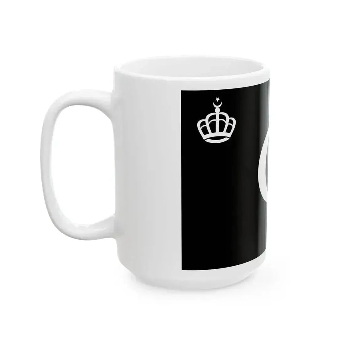 Flag of King Idris I (Libya) White Coffee Mug - Go Mug Yourself
