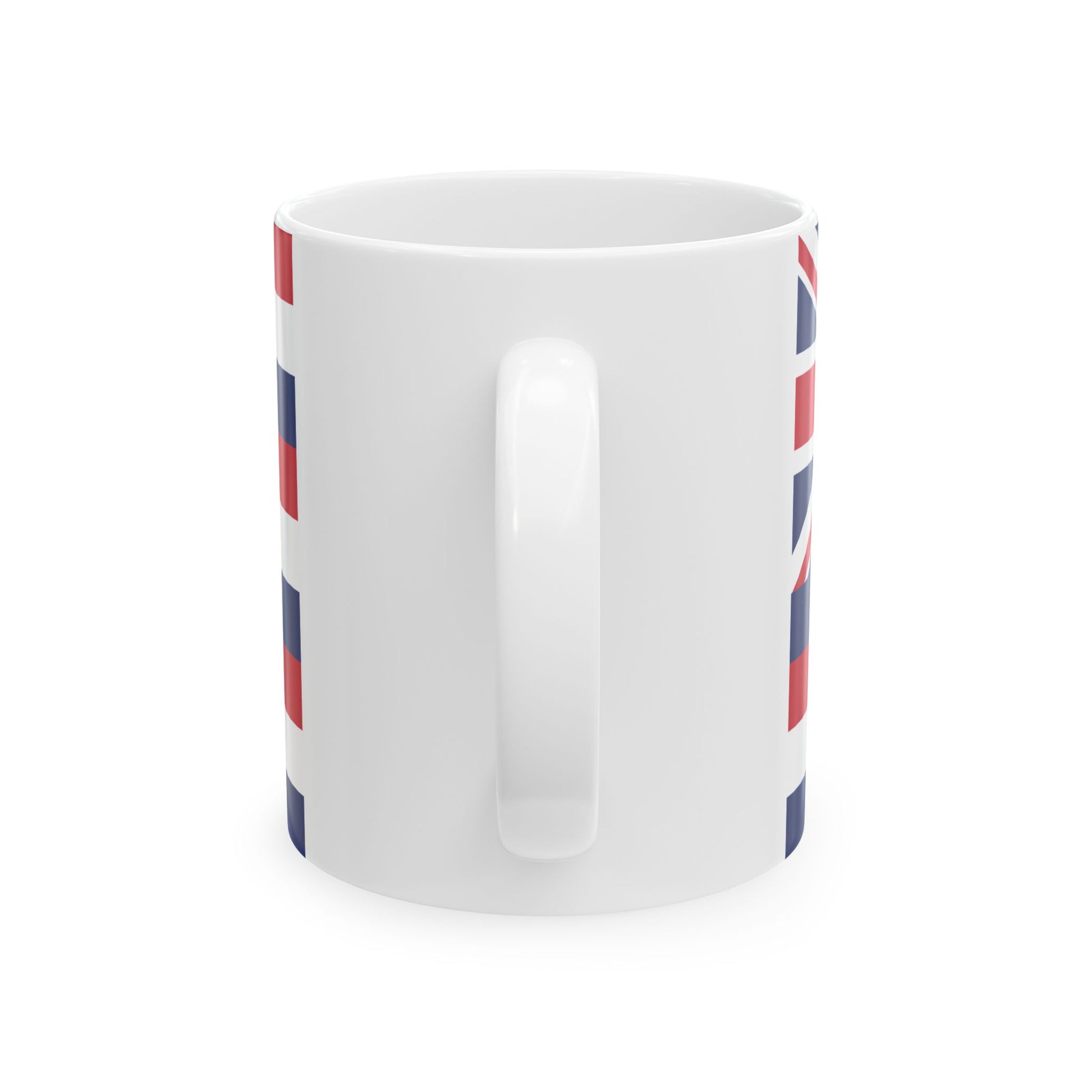 Flag of Kingdom of Hawaii 1816-1845 (United States) White Coffee Mug-Go Mug Yourself