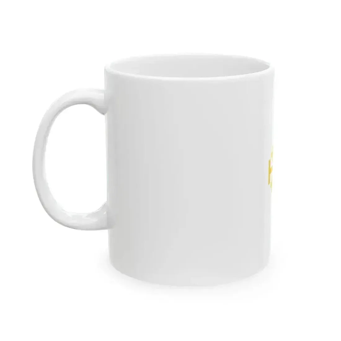 Flag of Kingdom of Jerusalem (Israel) White Coffee Mug - Go Mug Yourself