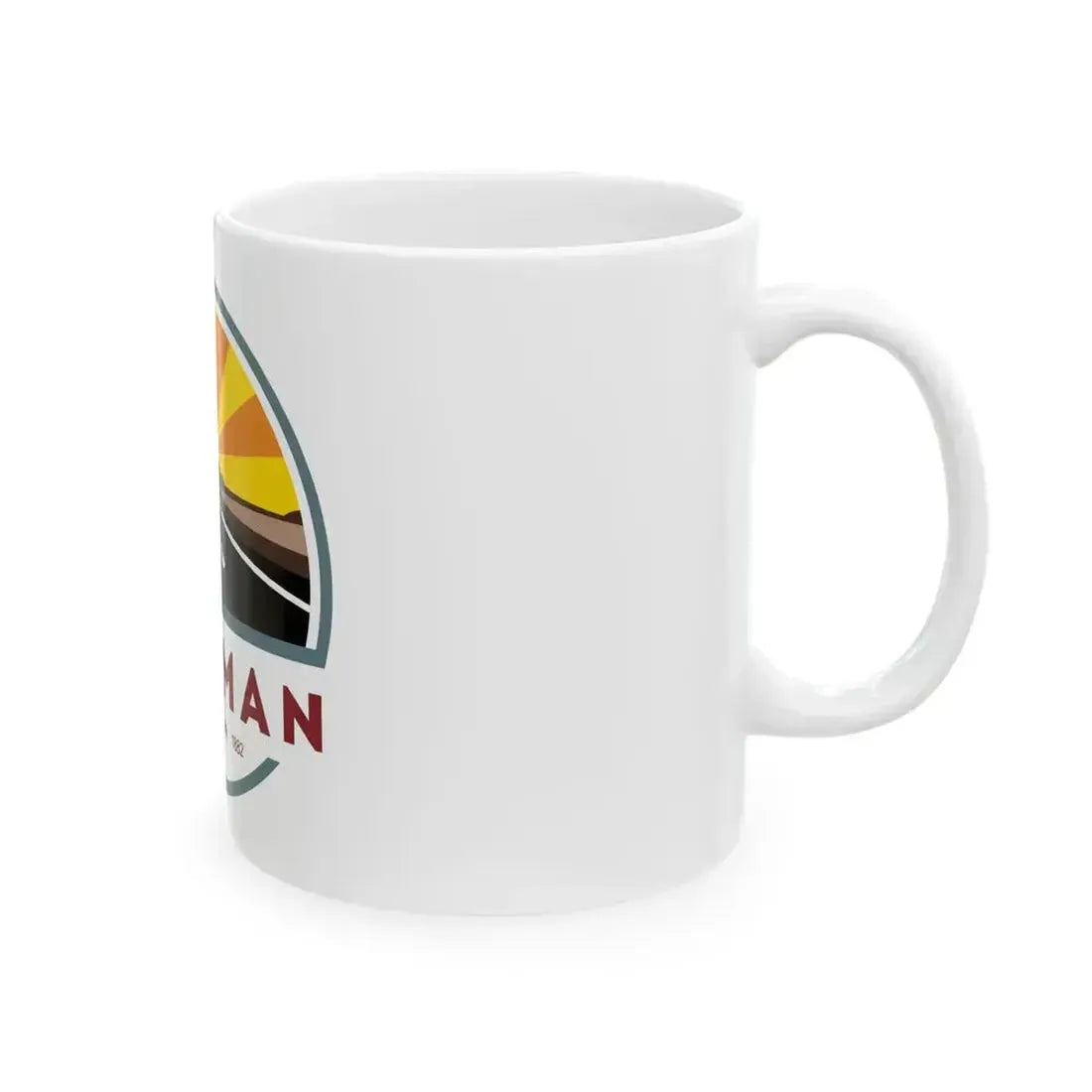 Flag of Kingman Arizona (United States) White Coffee Mug - Go Mug Yourself