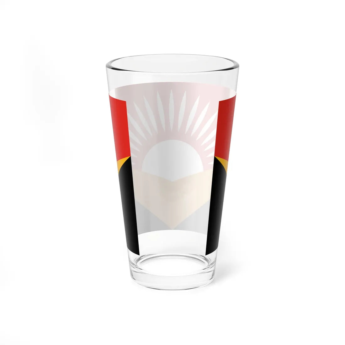 Flag of Kingman Kansas (United States) Pint Glass 16oz - Go Mug Yourself