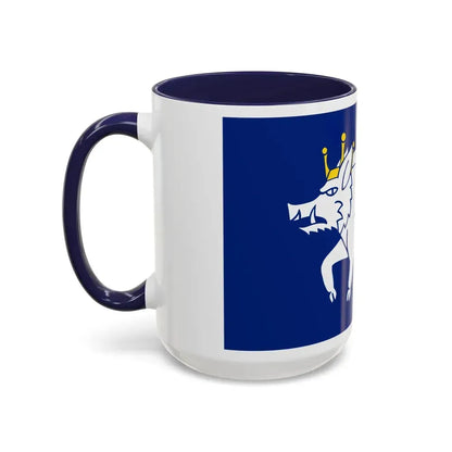 Flag of Kingswinford UK - Accent Coffee Mug - Go Mug Yourself