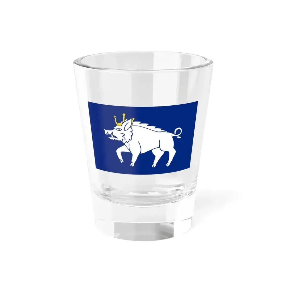 Flag of Kingswinford UK - Shot Glass 1.5oz 1.5oz - Go Mug Yourself