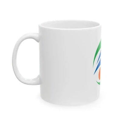 Flag of Kinko Kagoshima (Japan) White Coffee Mug - Go Mug Yourself