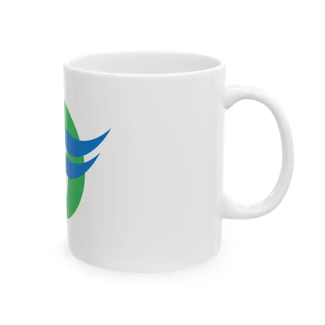 Flag of Kinko Kagoshima (Japan) White Coffee Mug - Go Mug Yourself