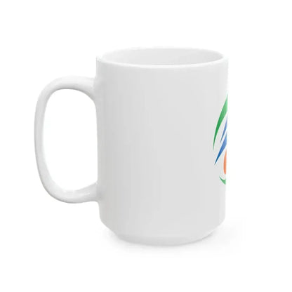 Flag of Kinko Kagoshima (Japan) White Coffee Mug - Go Mug Yourself