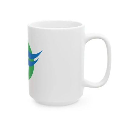 Flag of Kinko Kagoshima (Japan) White Coffee Mug - Go Mug Yourself