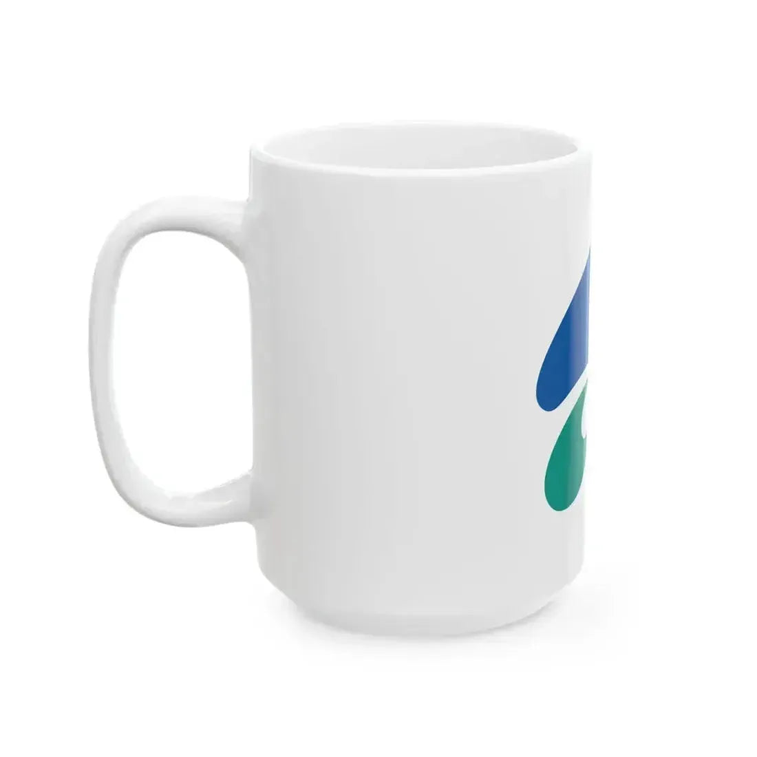 Flag of Kinokawa Wakayama (Japan) White Coffee Mug - Go Mug Yourself