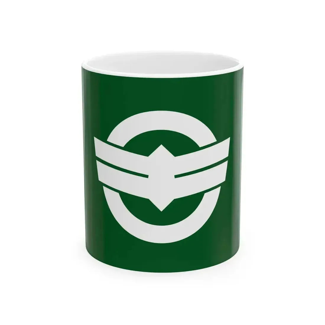 Flag of Kinosaki Hyogo 1986-2005 (Japan) White Coffee Mug 11oz - Go Mug Yourself