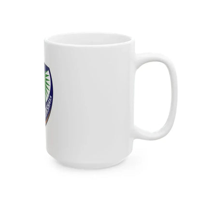 Flag of Kinshasa DRC (Congo) White Coffee Mug - Go Mug Yourself
