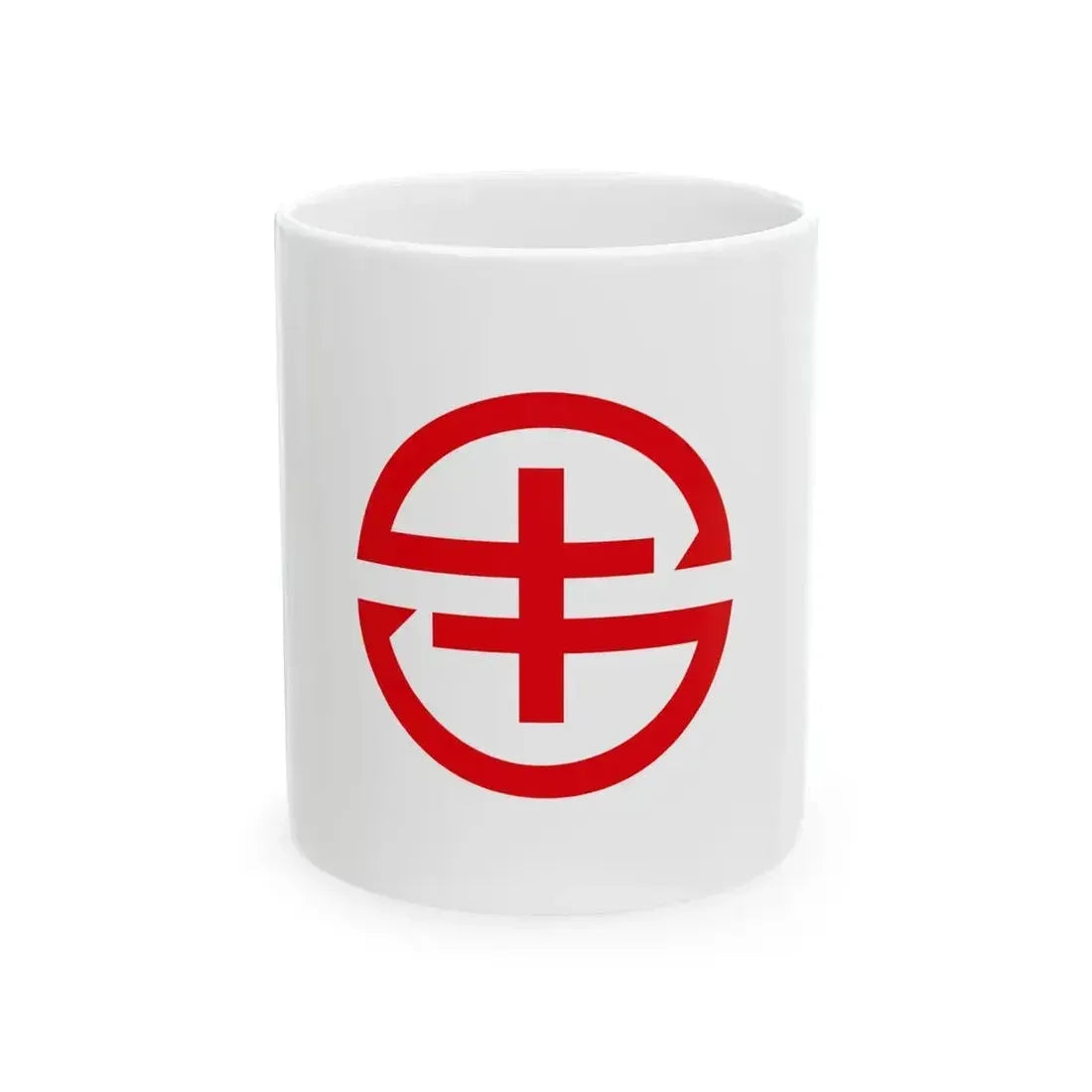 Flag of Kira Aichi 1957-2011 (Japan) White Coffee Mug 11oz - Go Mug Yourself
