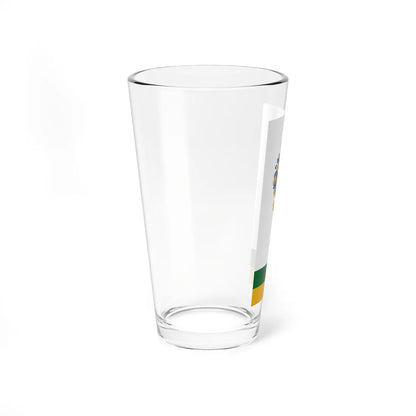 Flag of Kiralyegyhaza vertical (Hungary) Pint Glass 16oz - Go Mug Yourself