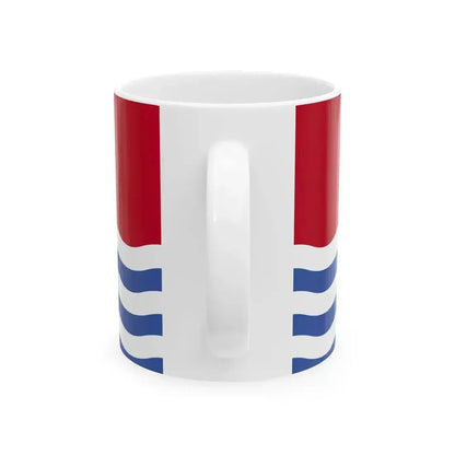 Flag of Kiribati WFB 2004 (Kiribati) White Coffee Mug - Go Mug Yourself
