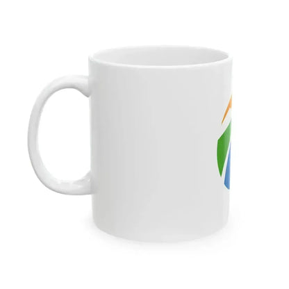 Flag of Kirishima Kagoshima (Japan) White Coffee Mug - Go Mug Yourself