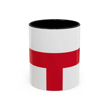 Flag of Kirkop Malta - Accent Coffee Mug 11oz Black - Go Mug Yourself