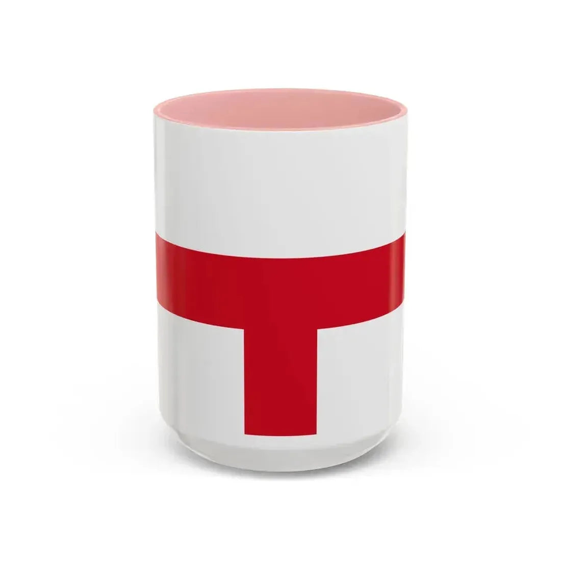 Flag of Kirkop Malta - Accent Coffee Mug 15oz Pink - Go Mug Yourself