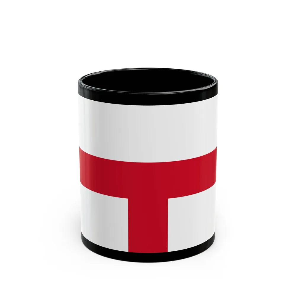 Flag of Kirkop Malta - Black Coffee Mug-11oz-Go Mug Yourself