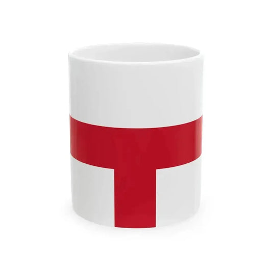 Flag of Kirkop (Malta) White Coffee Mug 11oz - Go Mug Yourself