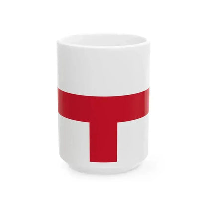 Flag of Kirkop (Malta) White Coffee Mug 15oz - Go Mug Yourself