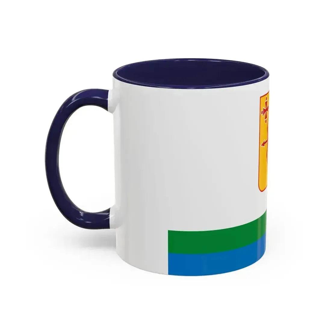 Flag of Kirov Oblast Russia - Accent Coffee Mug - Go Mug Yourself