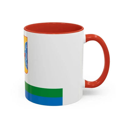Flag of Kirov Oblast Russia - Accent Coffee Mug - Go Mug Yourself