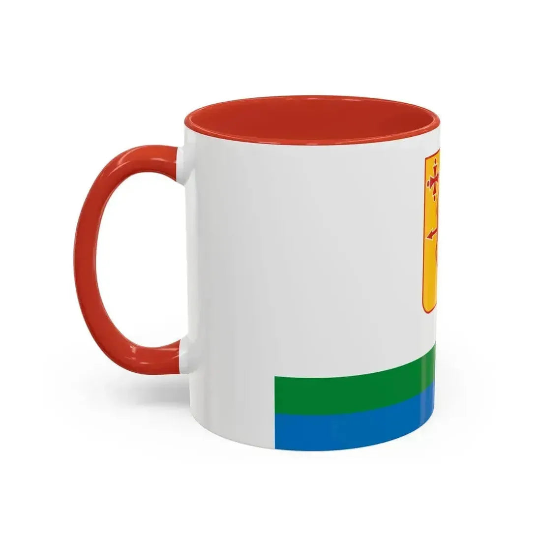 Flag of Kirov Oblast Russia - Accent Coffee Mug - Go Mug Yourself