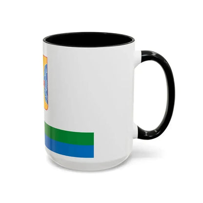 Flag of Kirov Oblast Russia - Accent Coffee Mug - Go Mug Yourself