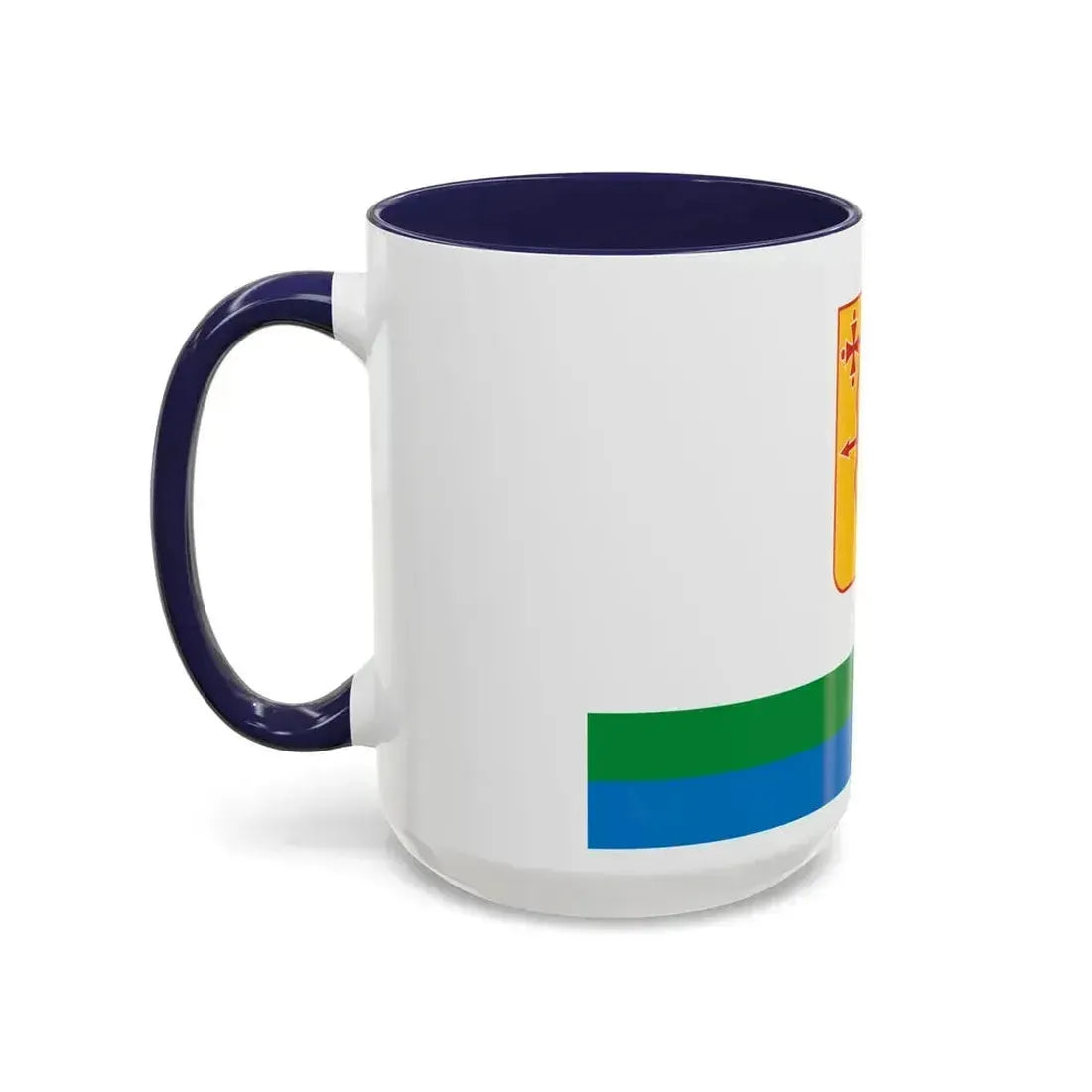 Flag of Kirov Oblast Russia - Accent Coffee Mug - Go Mug Yourself