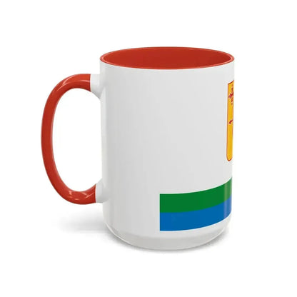 Flag of Kirov Oblast Russia - Accent Coffee Mug - Go Mug Yourself