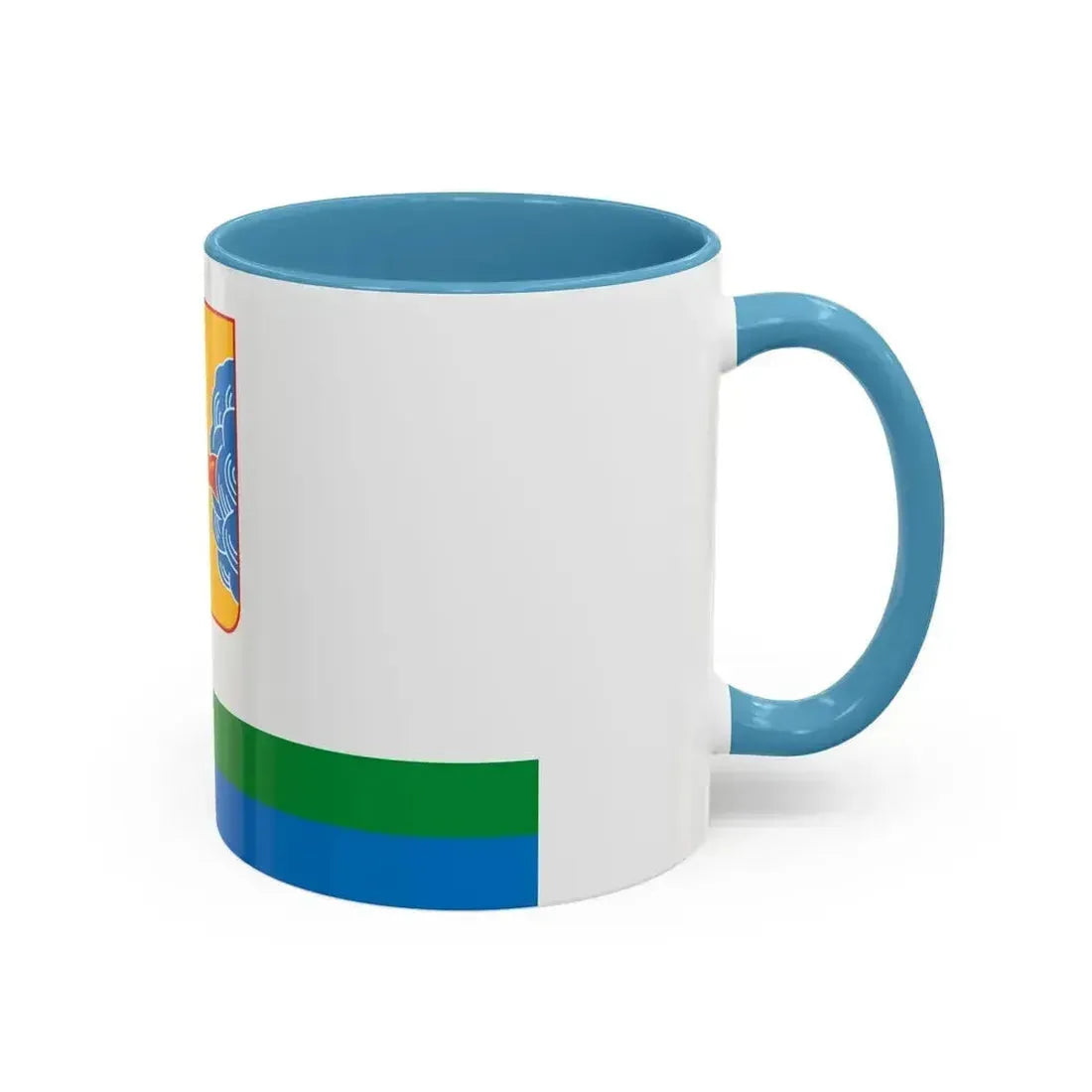 Flag of Kirov Oblast Russia - Accent Coffee Mug - Go Mug Yourself