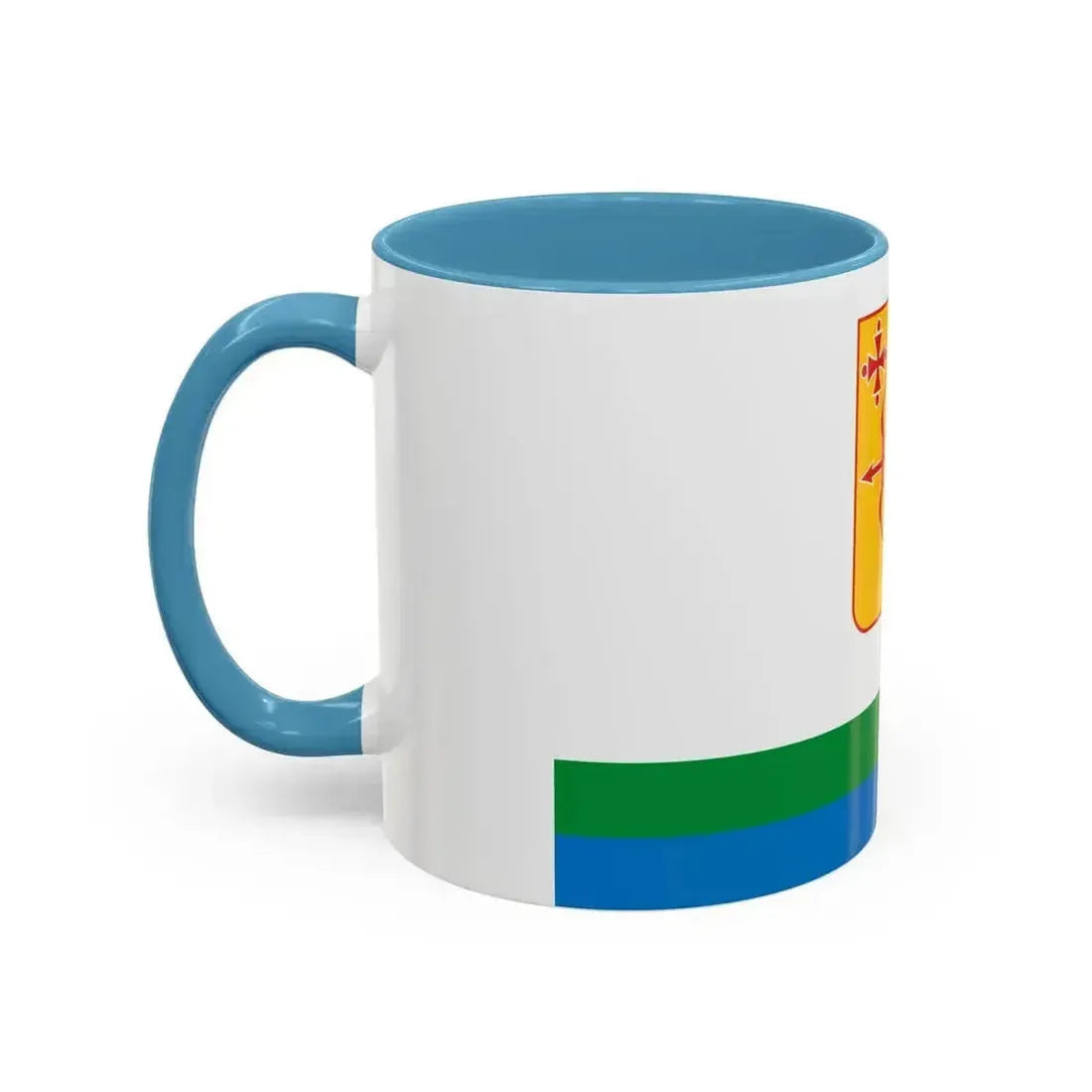 Flag of Kirov Oblast Russia - Accent Coffee Mug - Go Mug Yourself
