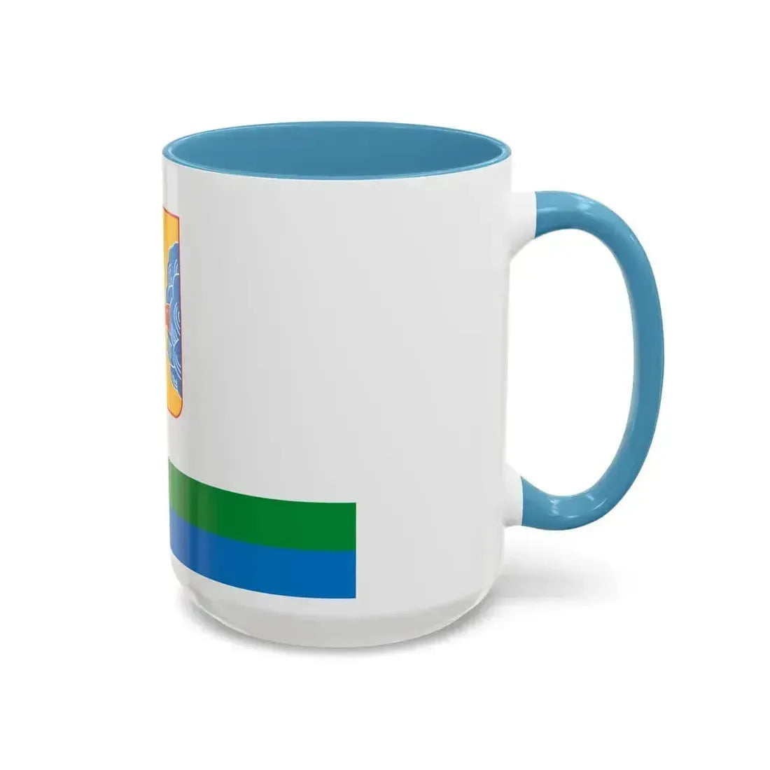 Flag of Kirov Oblast Russia - Accent Coffee Mug - Go Mug Yourself