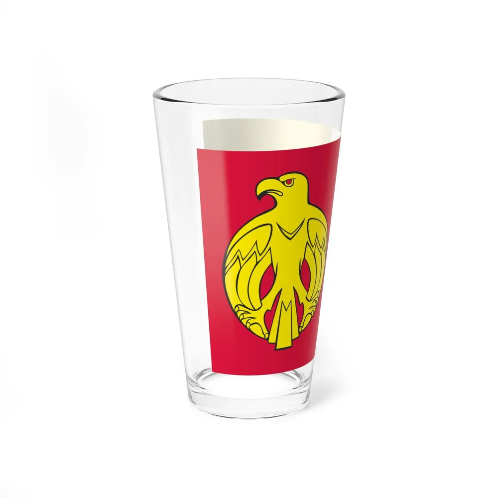 Flag of Kirovohrad Oblast Ukraine - Pint Glass 16oz-Go Mug Yourself