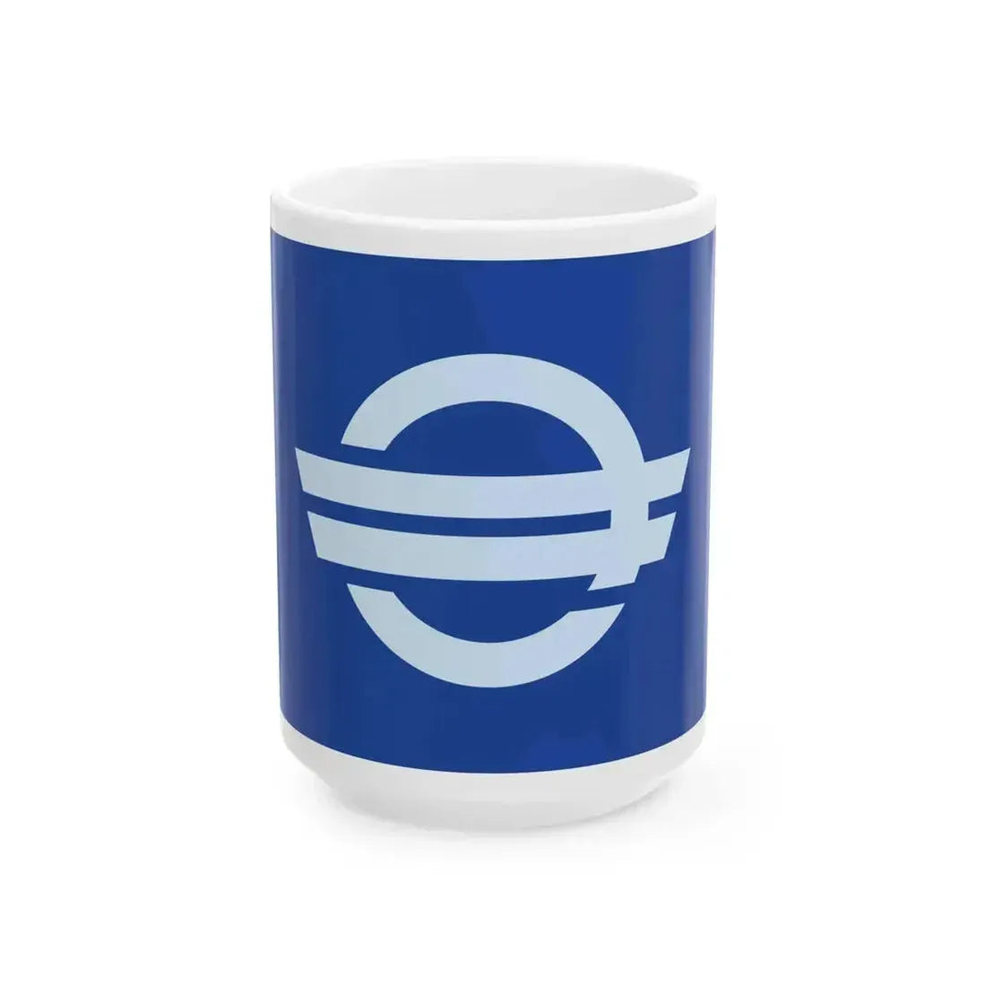 Flag of Kisakata Akita 1961-2005 (Japan) White Coffee Mug 15oz - Go Mug Yourself