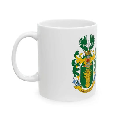 Flag of Kisasszonyfa (Hungary) White Coffee Mug - Go Mug Yourself