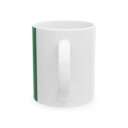 Flag of Kisdobsza (Hungary) White Coffee Mug - Go Mug Yourself