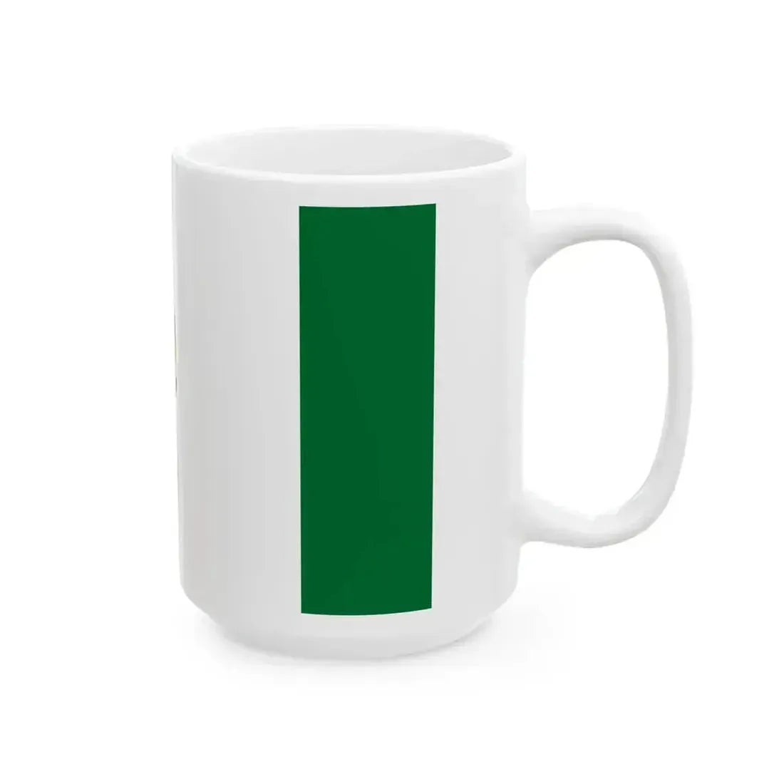 Flag of Kisdobsza (Hungary) White Coffee Mug - Go Mug Yourself