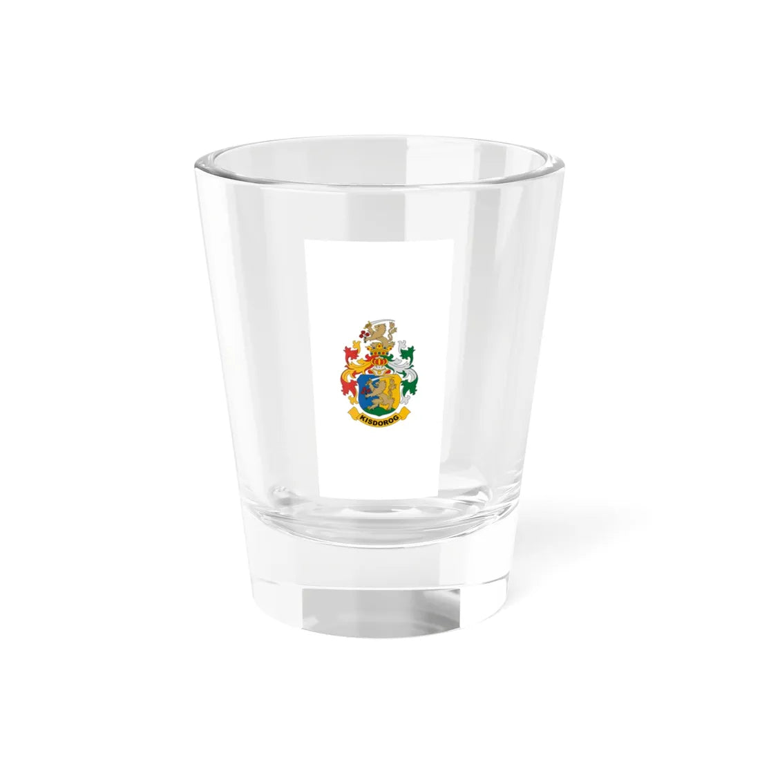 Flag of Kisdorog vertical (Hungary) Shot Glass 1.5oz 1.5oz - Go Mug Yourself