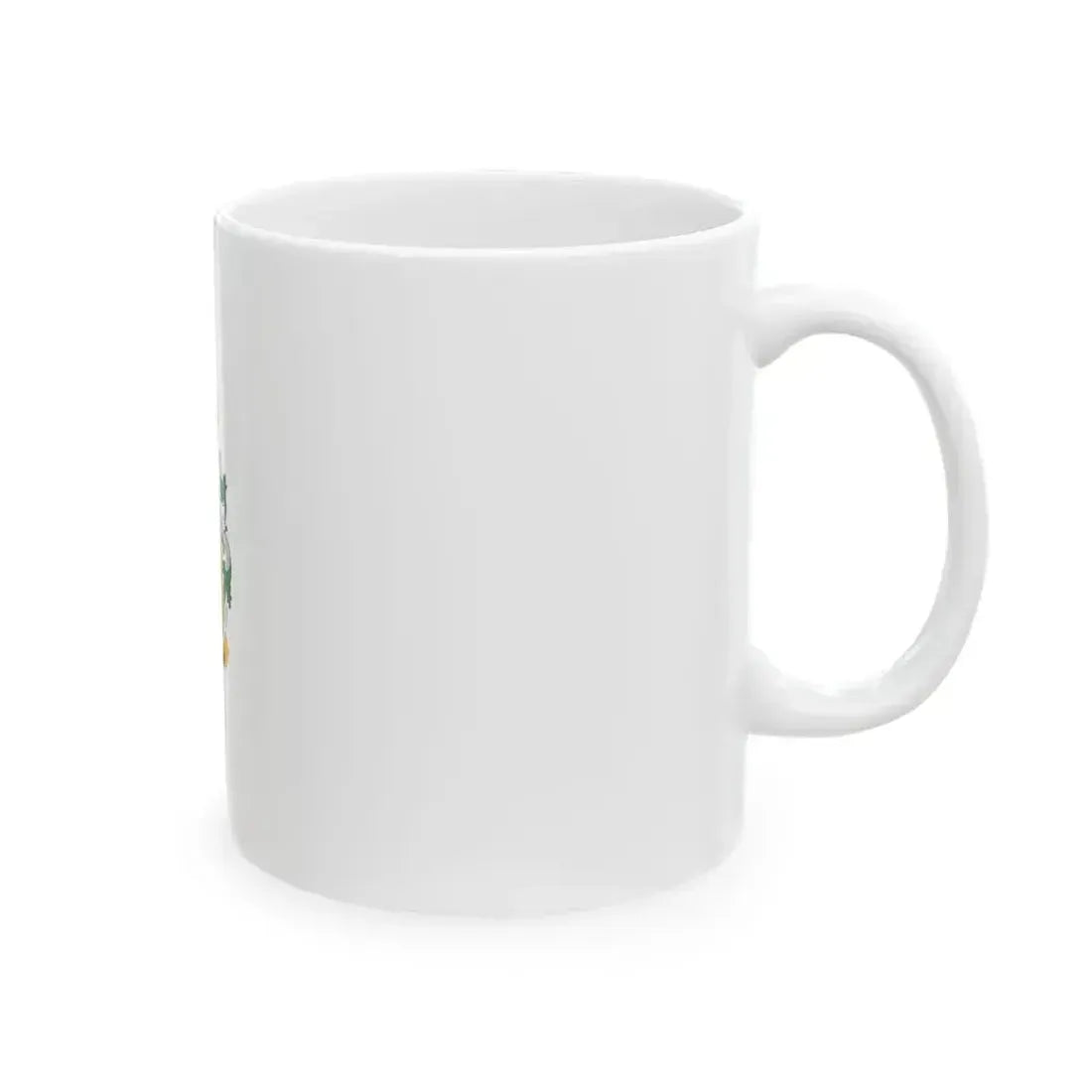 Flag of Kisdorog vertical (Hungary) White Coffee Mug - Go Mug Yourself