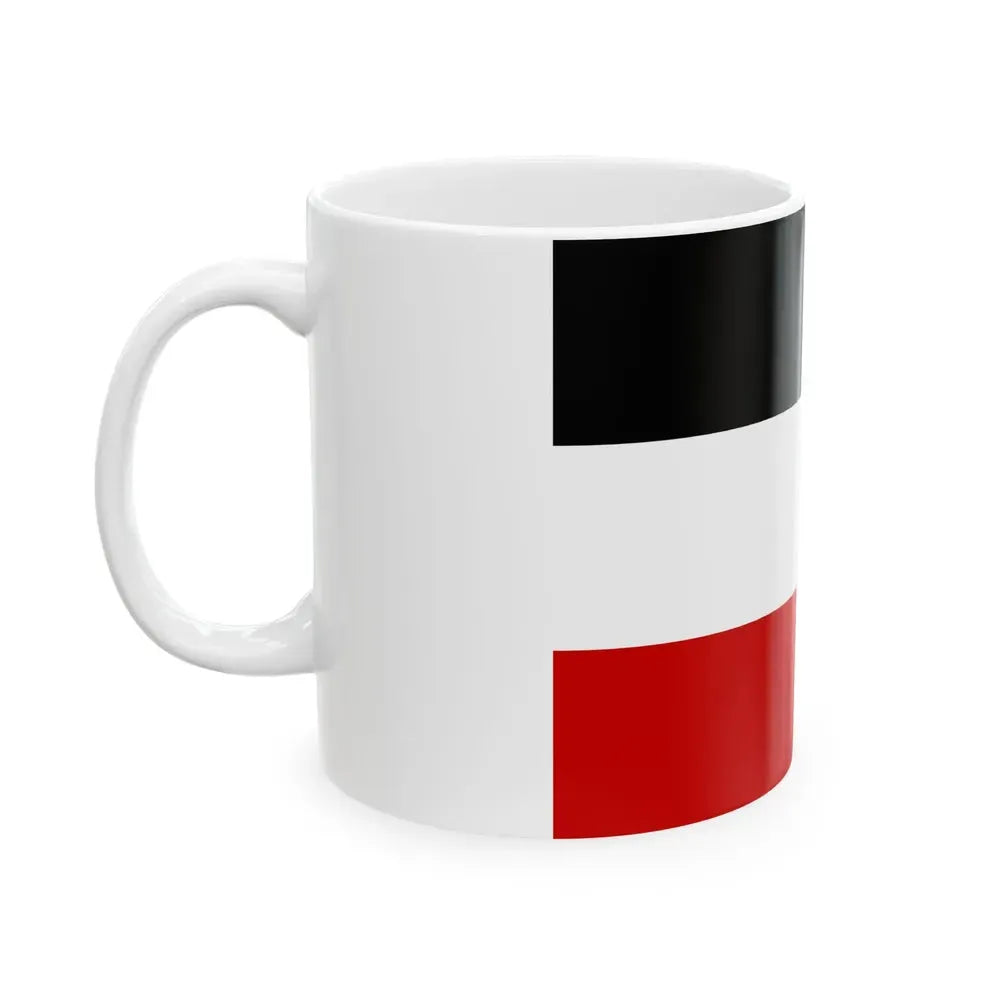 Flag of Kishangarh (India) White Coffee Mug - Go Mug Yourself